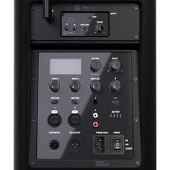 LD Systems ANNY® 8 BPH B8 - Portabel batteridriven Bluetooth® PA-högtalare med mixer och 1x headsetmikrofon (inkl. bodypack), Stage Black