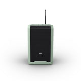 LD Systems ANNY® 8 HHD B5 GN - Portabel batteridriven Bluetooth® PA-högtalare med mixer och 1x trådlös handhållen mikrofon, Adventure Green