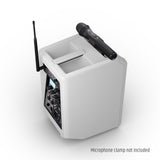 LD Systems ANNY® 8 HHD B5 W - Portabel batteridriven Bluetooth® PA-högtalare med mixer och 1x trådlös handhållen mikrofon, Ren vit