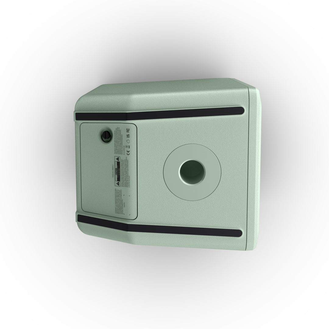 LD Systems ANNY® 8 HHD B6 GN - Portabel batteridriven Bluetooth® PA-högtalare med mixer och 1x trådlös handhållen mikrofon, Adventure Green