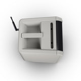 LD Systems ANNY® 8 HHD B6 G - Portabel batteridriven Bluetooth® PA-högtalare med mixer och 1x trådlös handhållen mikrofon, Urban Grey