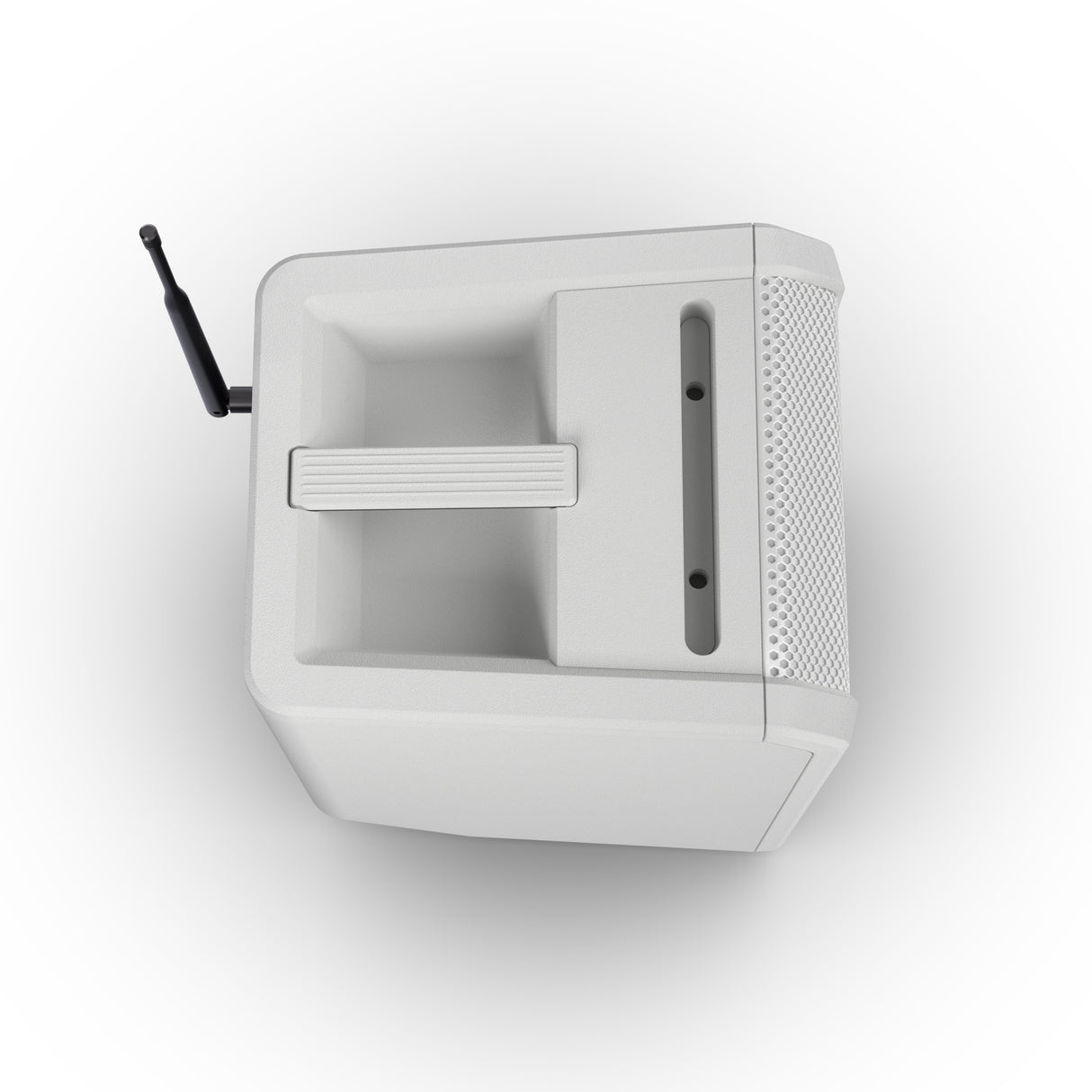 LD Systems ANNY® 8 HHD B6 W - Portabel batteridriven Bluetooth® PA-högtalare med mixer och 1x trådlös handhållen mikrofon, Ren vit