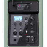 LD Systems ANNY® 8 HHD B8 GN - Portabel batteridriven Bluetooth® PA-högtalare med mixer och 1x trådlös handhållen mikrofon, Adventure Green