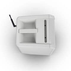 LD Systems ANNY® 8 HHD B8 W - Portabel batteridriven Bluetooth® PA-högtalare med mixer och 1x trådlös handhållen mikrofon, ren vit