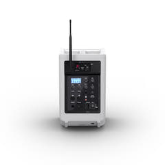 LD Systems ANNY® 8 HHD B8 W - Portabel batteridriven Bluetooth® PA-högtalare med mixer och 1x trådlös handhållen mikrofon, ren vit