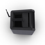 LD Systems ANNY® 8 HHD B8 - Portabel batteridriven Bluetooth® PA-högtalare med mixer och 1 x trådlös handhållen mikrofon, Stage Black