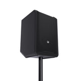 LD Systems ANNY® 8 HHD B8 - Portabel batteridriven Bluetooth® PA-högtalare med mixer och 1 x trådlös handhållen mikrofon, Stage Black