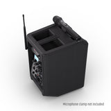 LD Systems ANNY® 8 HHD B8 - Portabel batteridriven Bluetooth® PA-högtalare med mixer och 1 x trådlös handhållen mikrofon, Stage Black