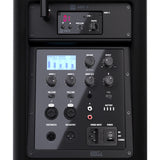 LD Systems ANNY® 8 HHD B8 - Portabel batteridriven Bluetooth® PA-högtalare med mixer och 1 x trådlös handhållen mikrofon, Stage Black