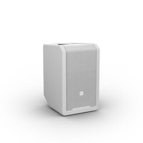 LD Systems ANNY® 8 W - Portabel batteridriven Bluetooth® PA-högtalare med mixer, ren vit
