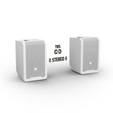 LD Systems ANNY® 8 W - Portabel batteridriven Bluetooth® PA-högtalare med mixer, ren vit