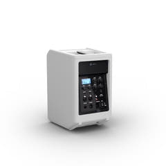 LD Systems ANNY® 8 W - Portabel batteridriven Bluetooth® PA-högtalare med mixer, ren vit