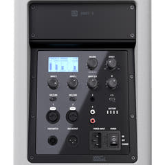 LD Systems ANNY® 8 W - Portabel batteridriven Bluetooth® PA-högtalare med mixer, ren vit