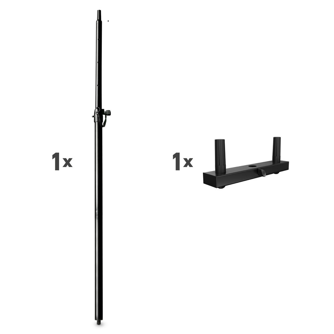 LD Systems DAVE 10 G4X DUAL STAND – Högtalarstång med monteringsgaffel för DAVE 10 G4X