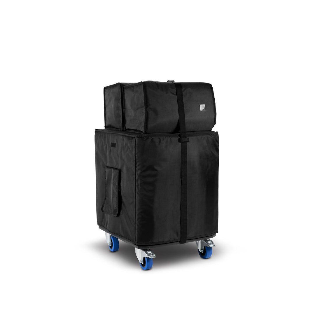 LD Systems DAVE 12 G4X BAG SET - Transportset med hjulplatta och skyddsöverdrag för DAVE 12 G4X