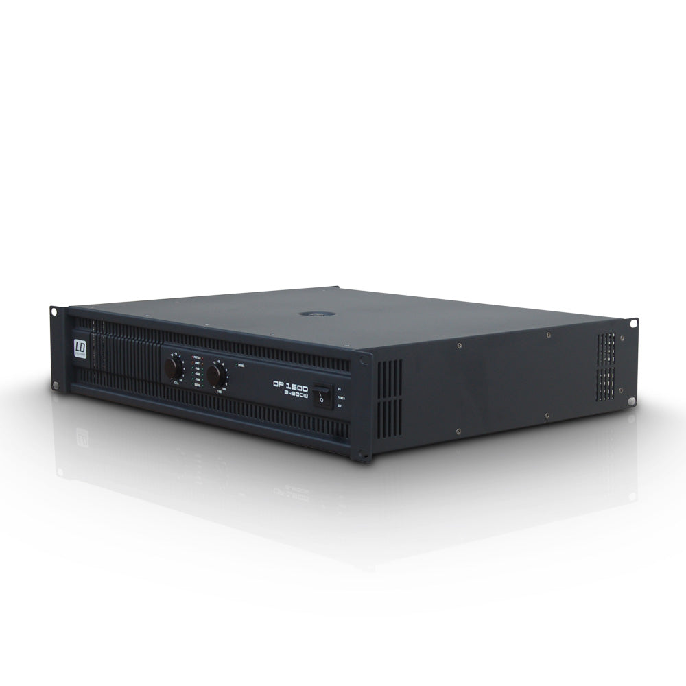 LD Systems DEEP2 1600 effektförstärkare (2x450W, 8 Ohm)