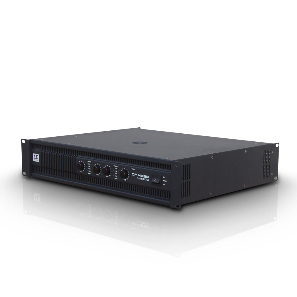 LD Systems DEEP2 4950 förstärkare (4x490W, 8 Ohm)