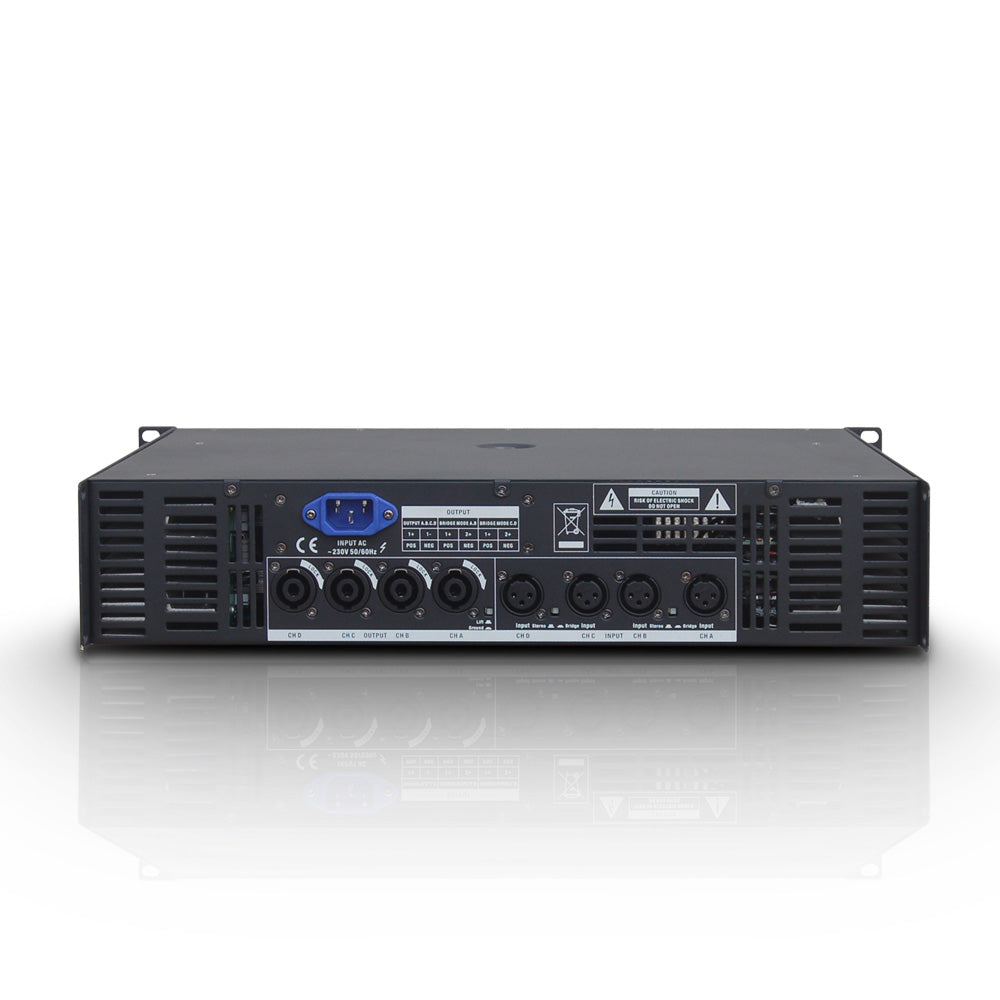 LD Systems DEEP2 4950 förstärkare (4x490W, 8 Ohm)