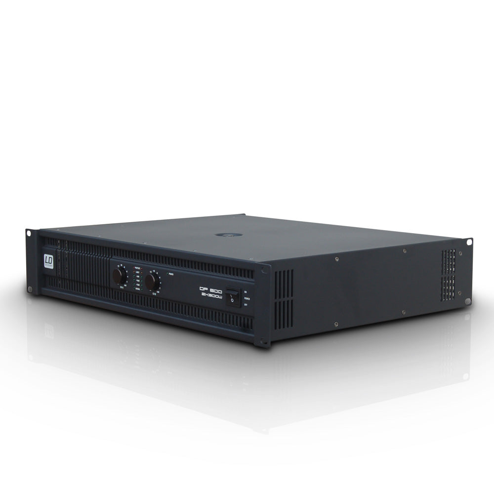 LD Systems DEEP2 600 effektförstärkare (2x300W, 8 Ohm)