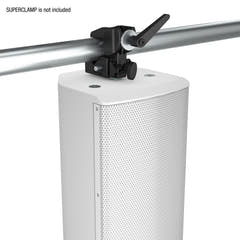 LD Systems SAT 262 G2 W - 2 x 6,5" passiv installationshögtalare, vit