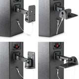 LD Systems SAT 442 G2 - 4 x 4" passiv installationshögtalare, svart