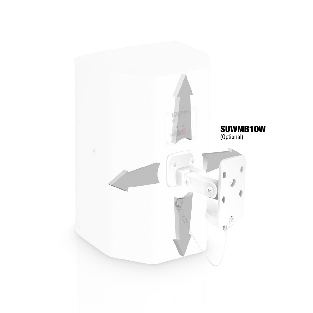 LD Systems SAT 62 G2 Högtalarset 80W RMS 8 Ohm Vit