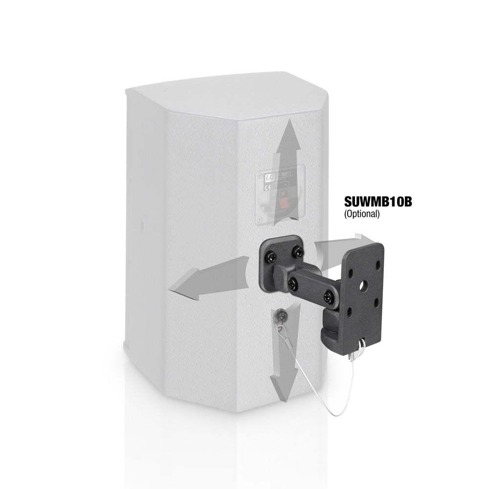 LD Systems SAT 62 G2 Högtalarset 80W RMS 8 Ohm