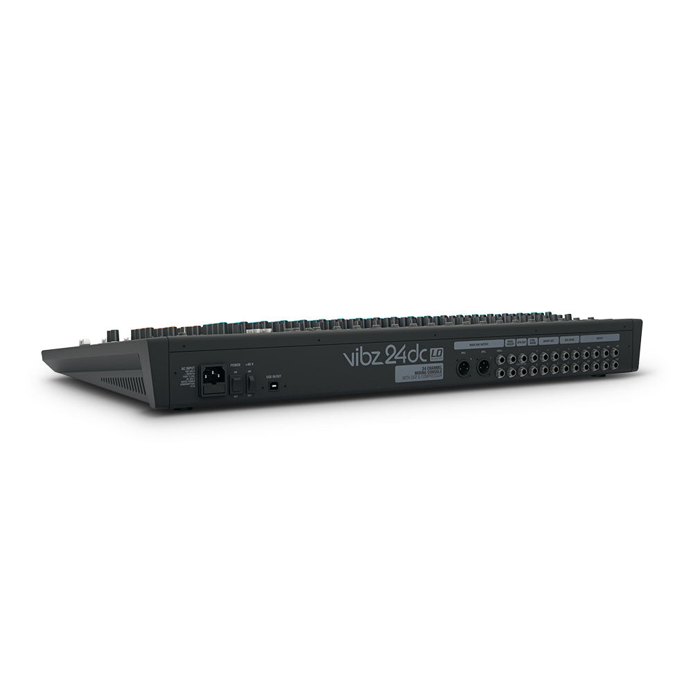 LD Systems VIBZ 24 DC - 24-kanals mixerkonsol med DFX och kompressor