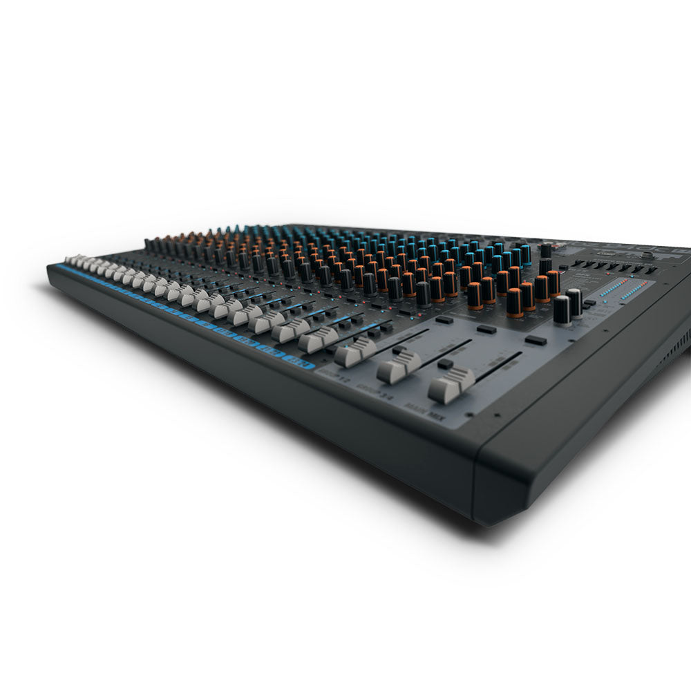 LD Systems VIBZ 24 DC - 24-kanals mixerkonsol med DFX och kompressor