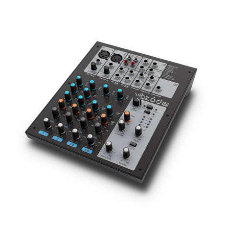 LD Systems VIBZ 6 D - 6-kanals mixerkonsol med DFX
