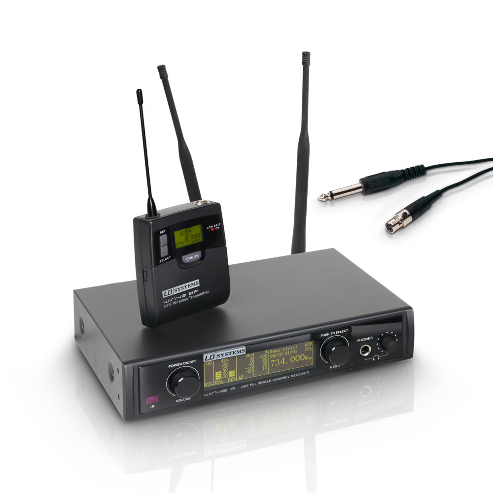 LD Systems WIN 42 BPG trådlöst gitarrsystem