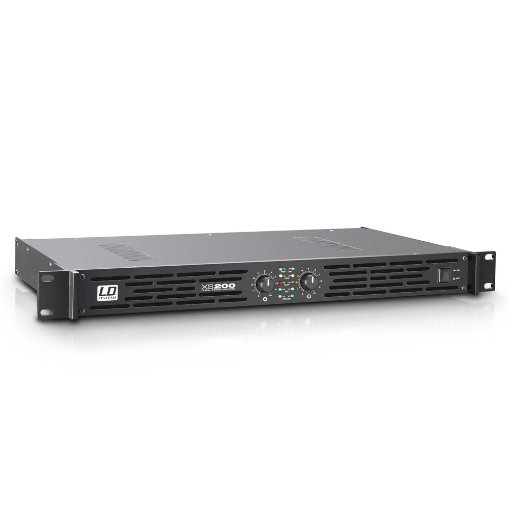 LD Systems XS 200 effektförstärkare (2x50W, 8 Ohm)