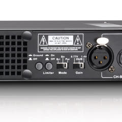 LD Systems XS 200 effektförstärkare (2x50W, 8 Ohm)