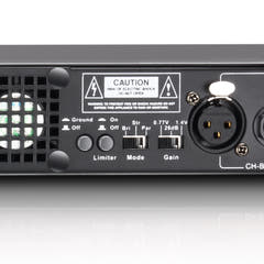 LD Systems XS 400 effektförstärkare (2x100W, 8 Ohm)