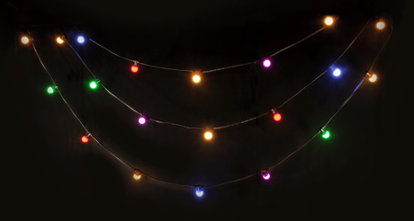 LED-ljuskedja (flerfärgad, 10m)