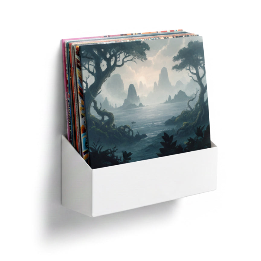 Studio 57 Vinyl Vägghylla Liten (vit)