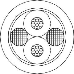 ProCab högtalarkabel BC rund 2 x 0,75 mm²  500 meter