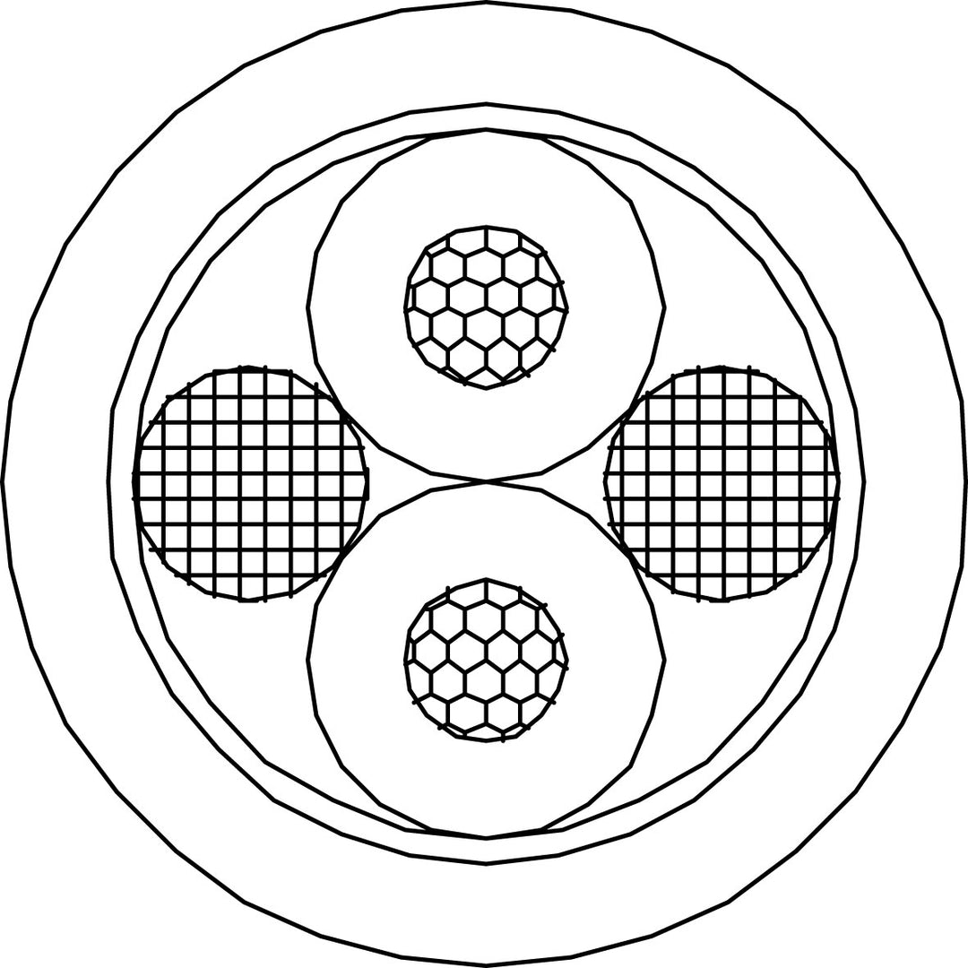 ProCab högtalarkabel BC rund 2 x 0,75 mm²  500 meter