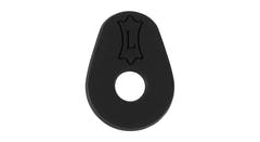 Levys RINGBLOCK strap locks i gummi, svart