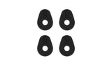 Levys RINGBLOCK strap locks i gummi, svart
