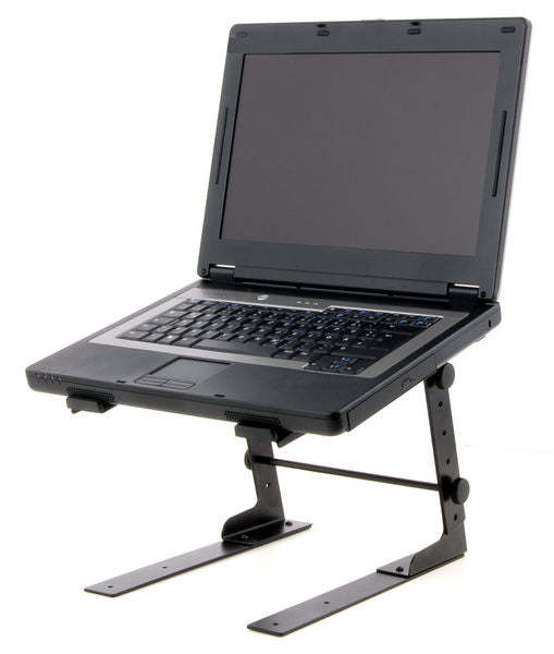 Laptopställ med bordsfäste (svart)