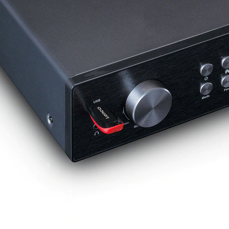 Lenco DIR-250 Radio (svart)