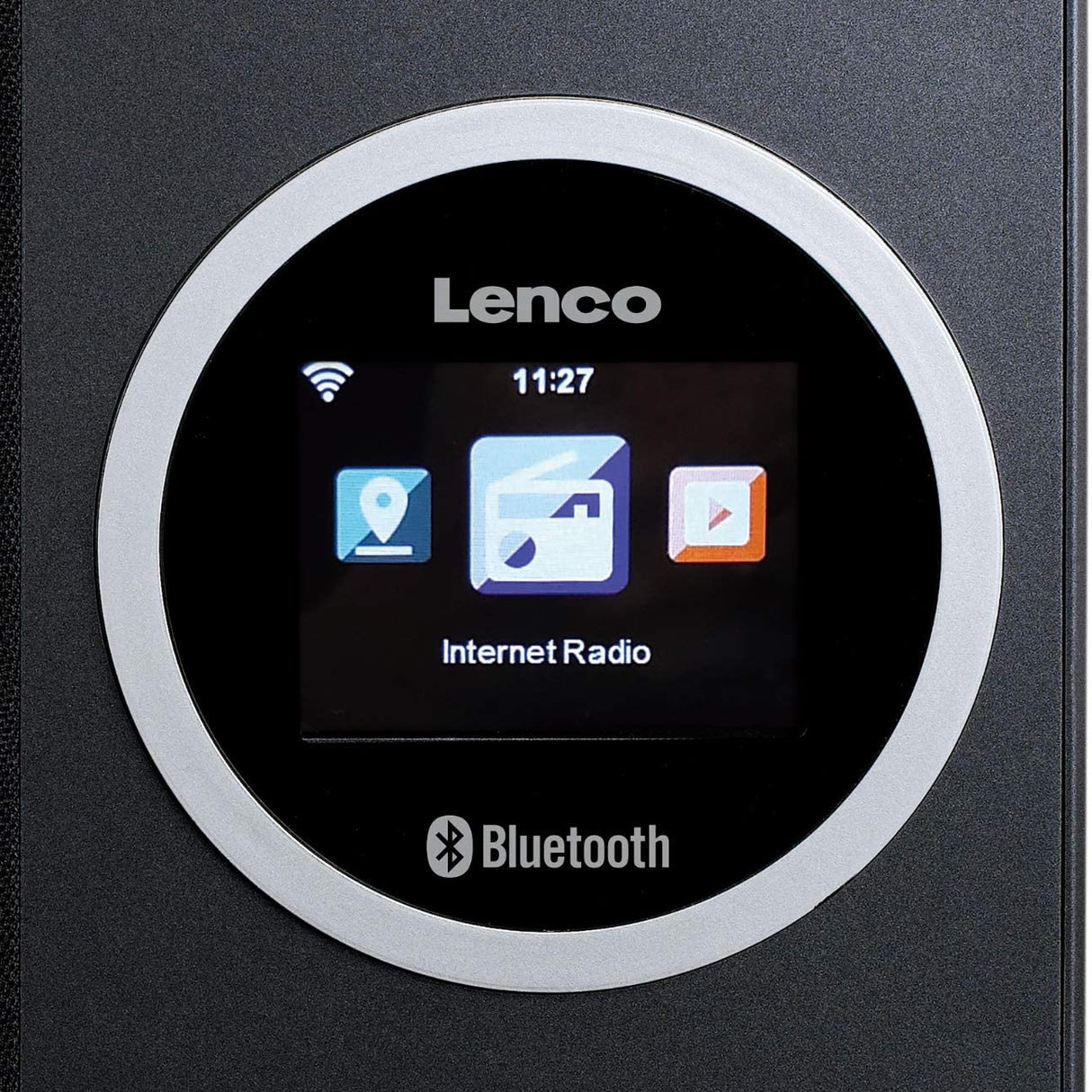 Lenco DIR-70 Radio med Bluetooth (svart)