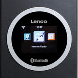 Lenco DIR-70 Radio med Bluetooth (svart)