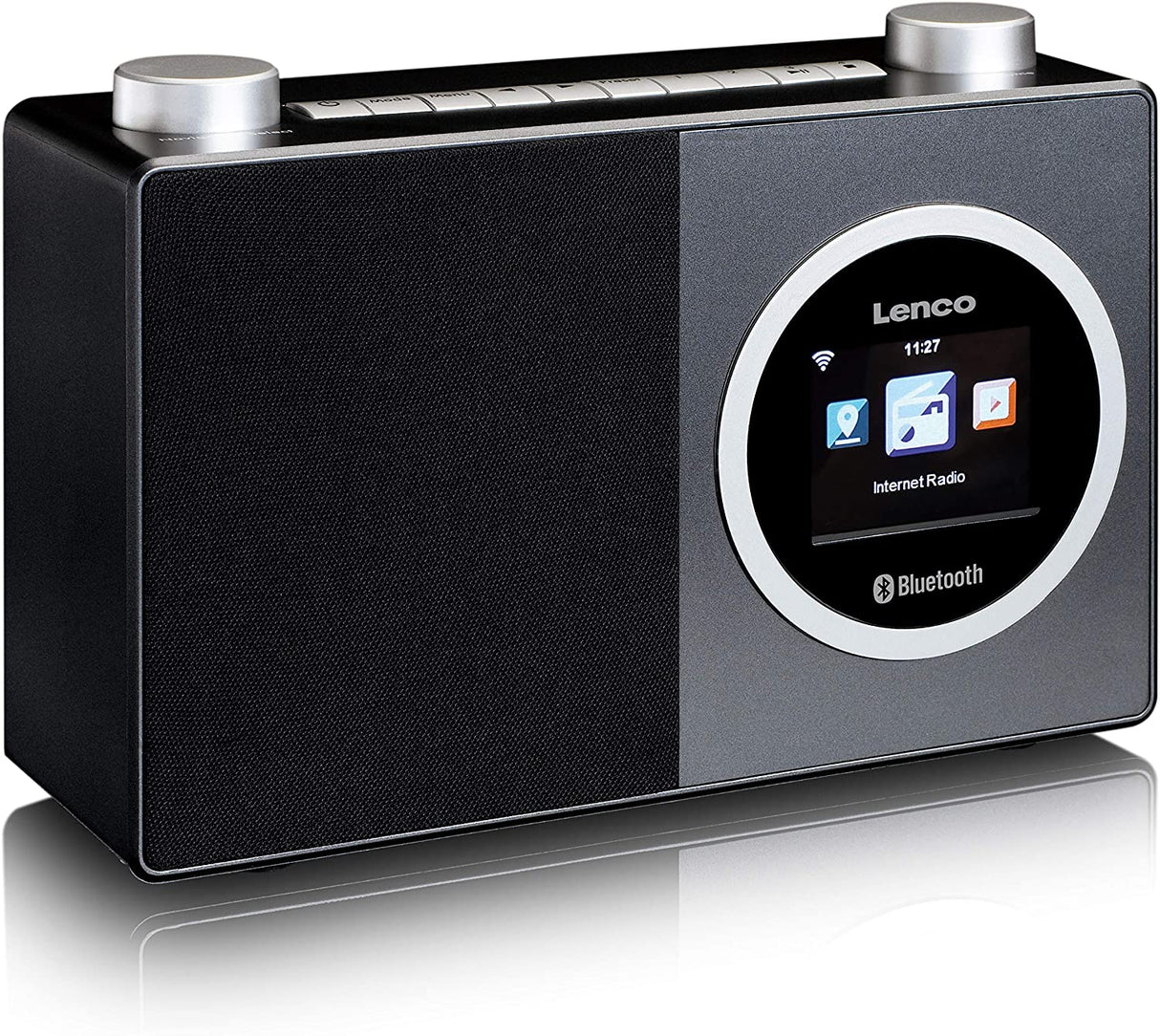 Lenco DIR-70 Radio med Bluetooth (svart)