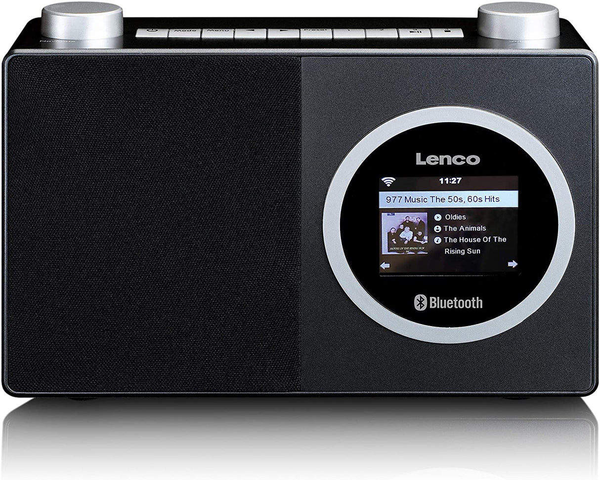 Lenco DIR-70 Radio med Bluetooth (svart)