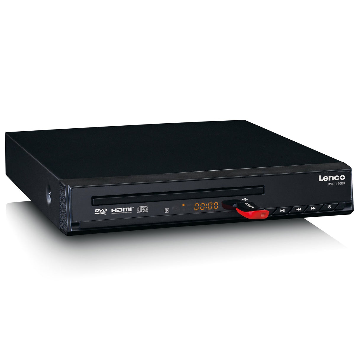 Lenco DVD-120 DVD/CD-spelare