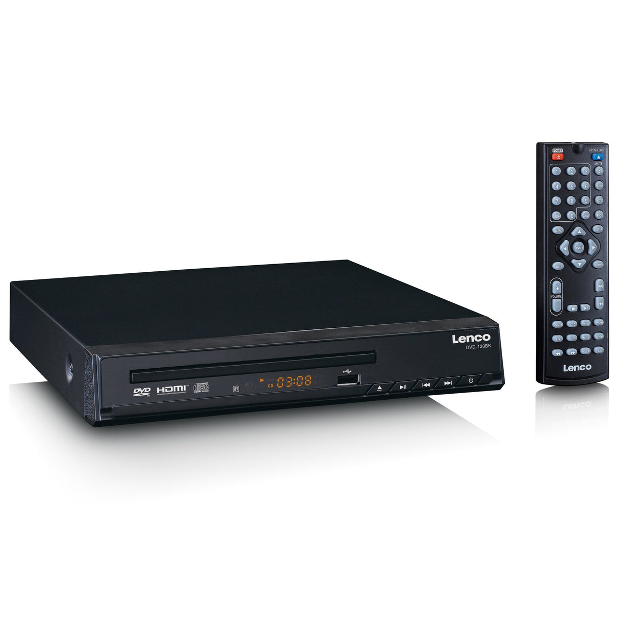 Lenco DVD-120 DVD/CD-spelare