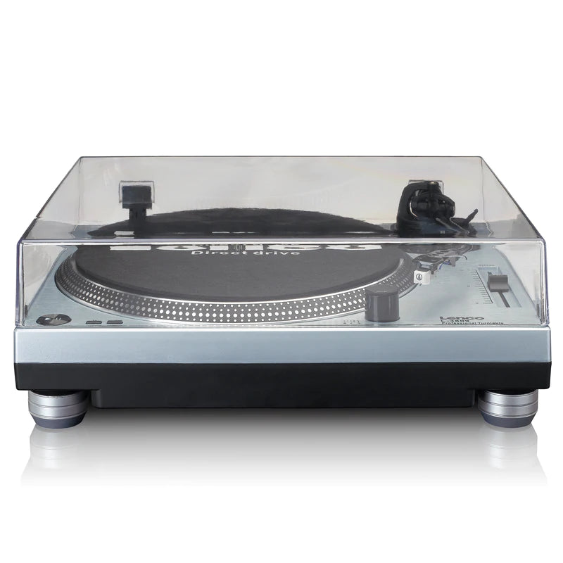 Lenco L-3809 Skivspelare, Metallic