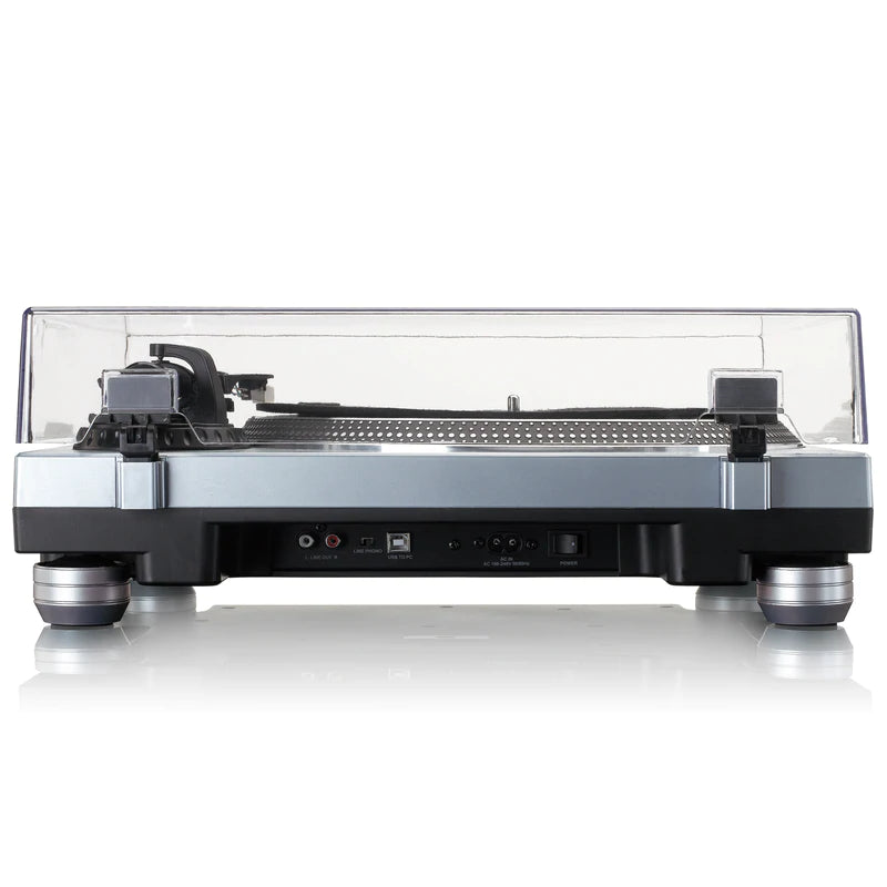 Lenco L-3809 Skivspelare, Metallic